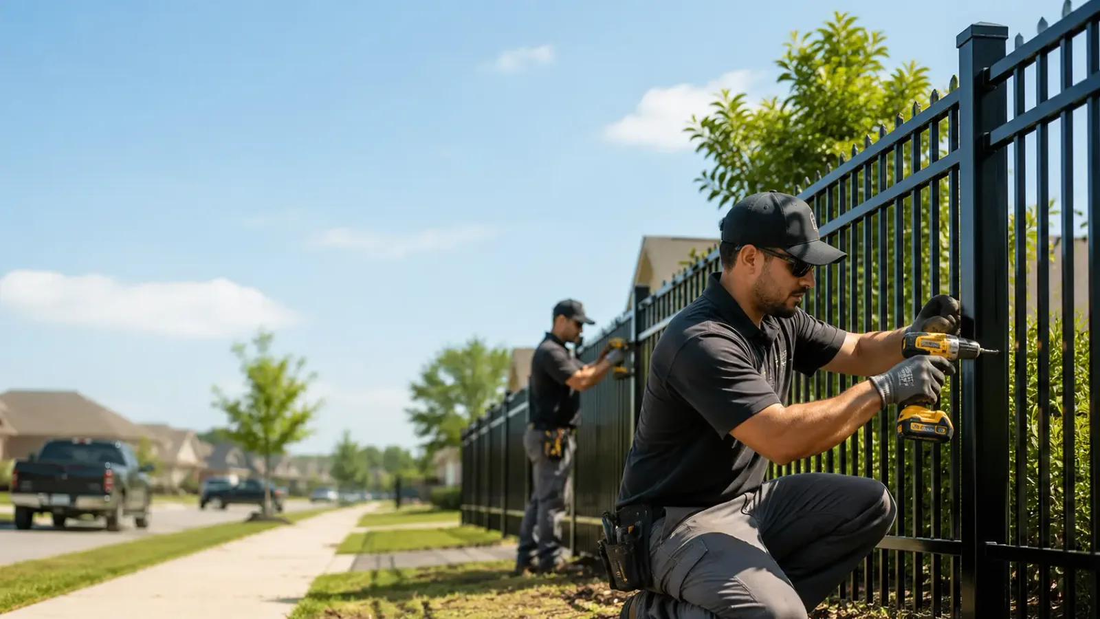 Metal Fence Installation in Herington, KS